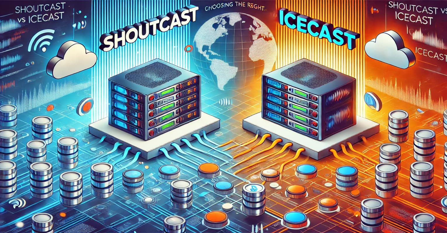 SHOUTcast vs Icecast