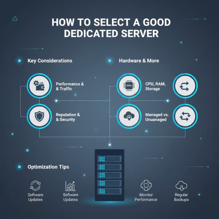 How to Select a Good Dedicated Server