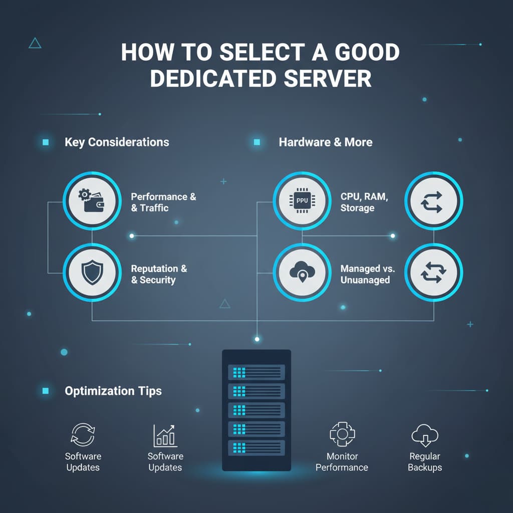 How to Select a Good Dedicated Server