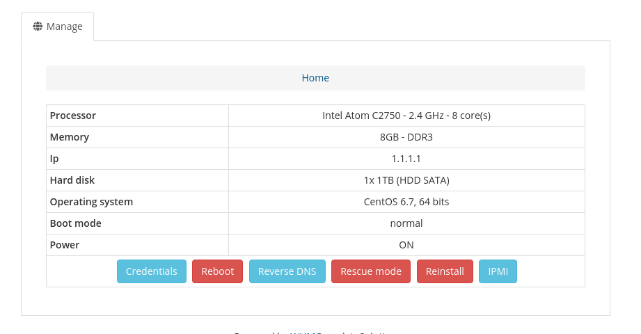 Dedicated Servers
